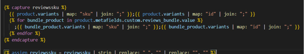 Display Reviews.io Bundle Reviews on Shopify